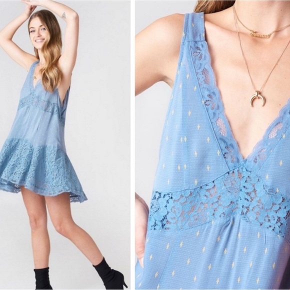 Intimately Free People Any Party Trapeze Slip Mini Dress - Picture 2 of 6